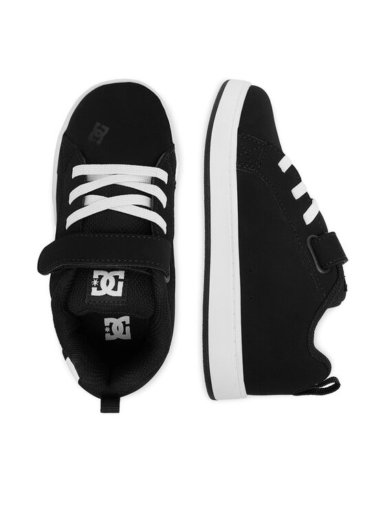 DC Shoes DC Shoes Laisvalaikio batai EO-COURT GRAFFIK ELASTIC TODDLER DC02547002 Juoda