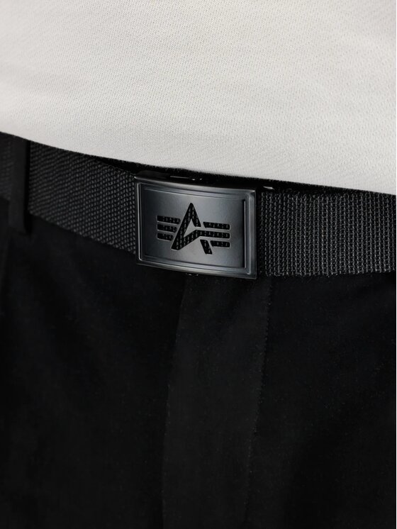 Alpha Industries Alpha Industries Pasek AI.266930 Czarny