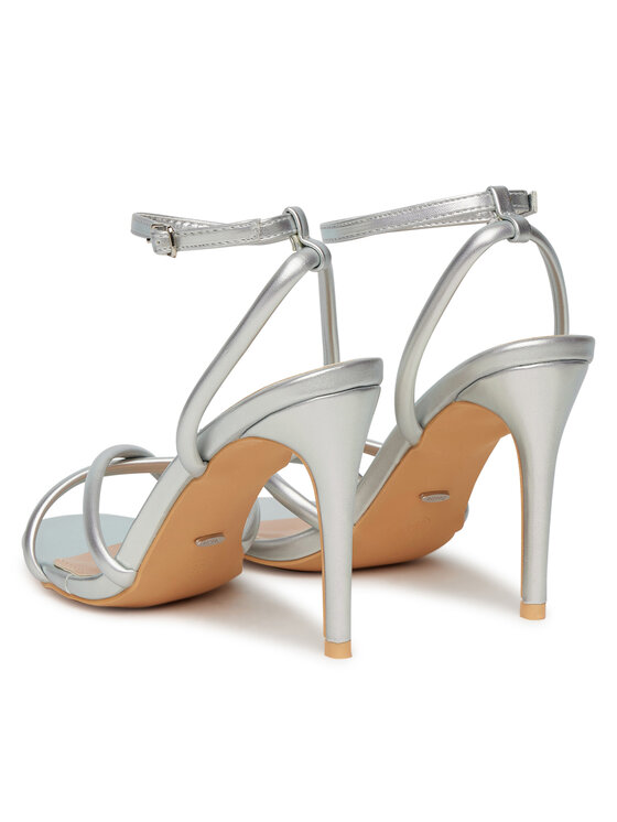 DeeZee DeeZee Sandály F89725-61 Stříbrná