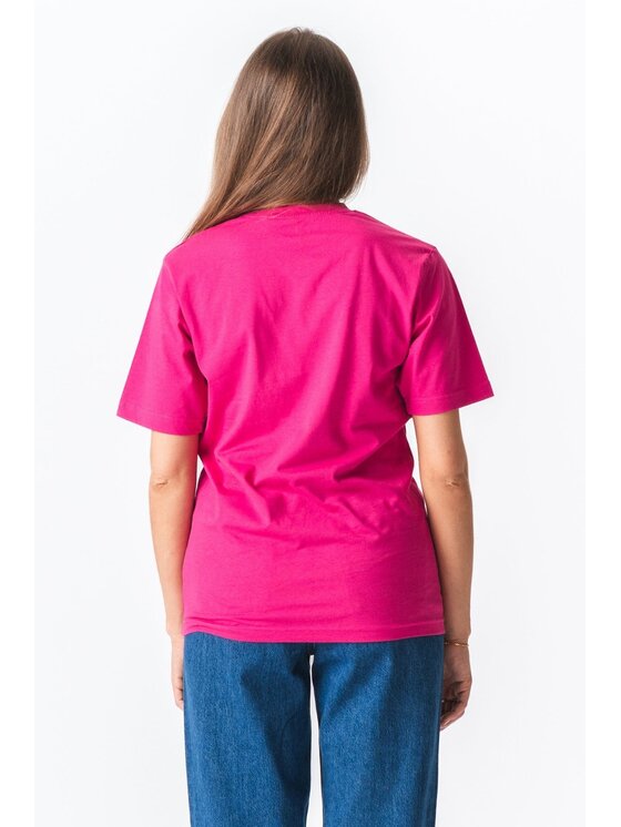 TeeShoppen TeeShoppen T-Shirt 'Oversized Collection' Różowy Oversize