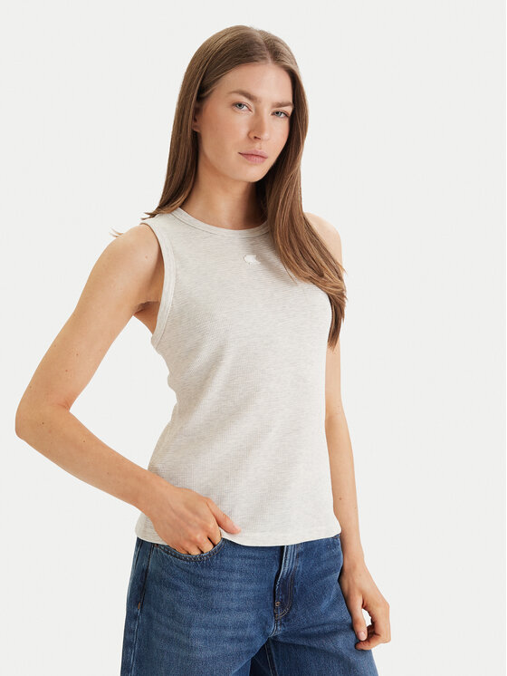 Calvin Klein Jeans Top LV047F232G Bej Regular Fit
