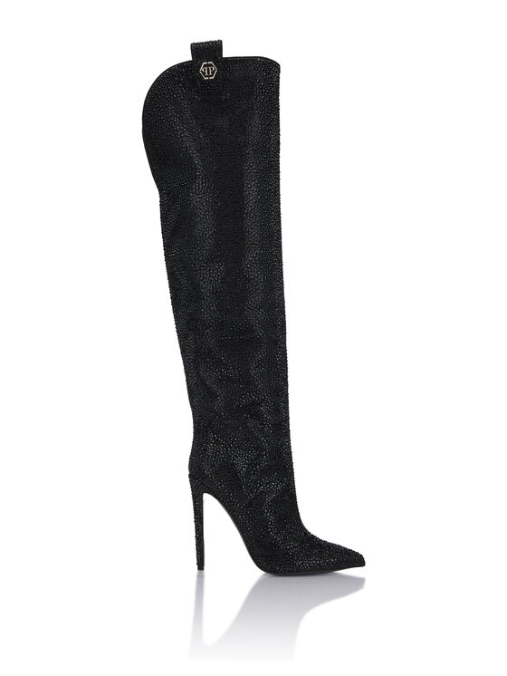 PHILIPP PLEIN PHILIPP PLEIN Kozaki 26655 Czarny