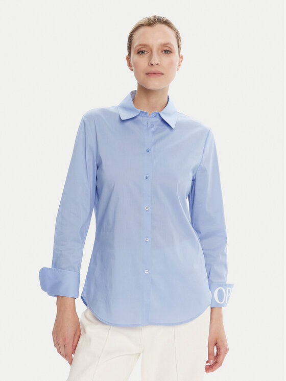 JOOP! Koszula 58 253B58Belli 30047553 Błękitny Slim Fit