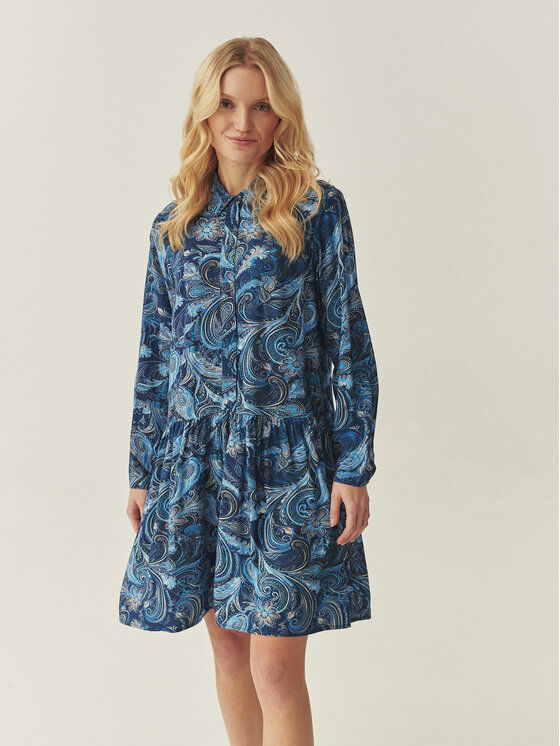 TATUUM Tatuum Sukienka codzienna LOLITA Granatowy Classic Fit