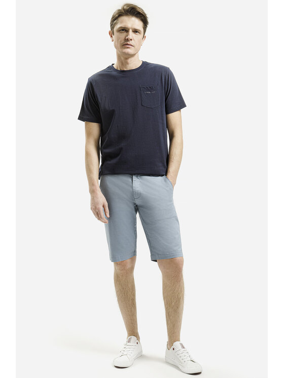 Cross Jeans Cross Jeans T-Shirt 16107-001 Granatowy Regular Fit
