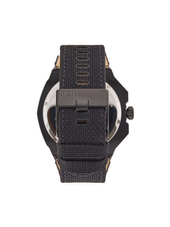 Diesel Diesel Laikrodis Framed Solar DZ4654 Juoda
