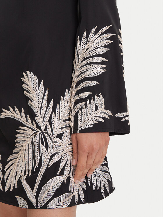 Guess Guess Rochie cocktail W5YK10 WHCU2 Negru Regular Fit