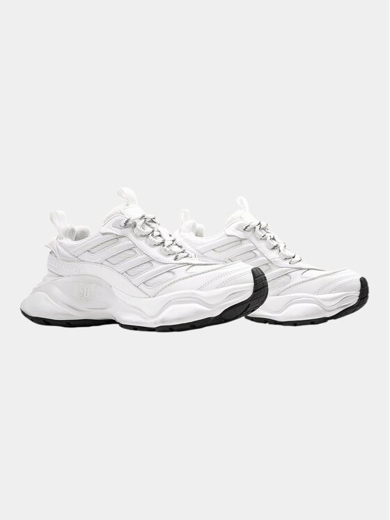 MADE BY SOCIETY MADE BY SOCIETY Sneakersy MBS 02 WHITE W - I15965 Biały