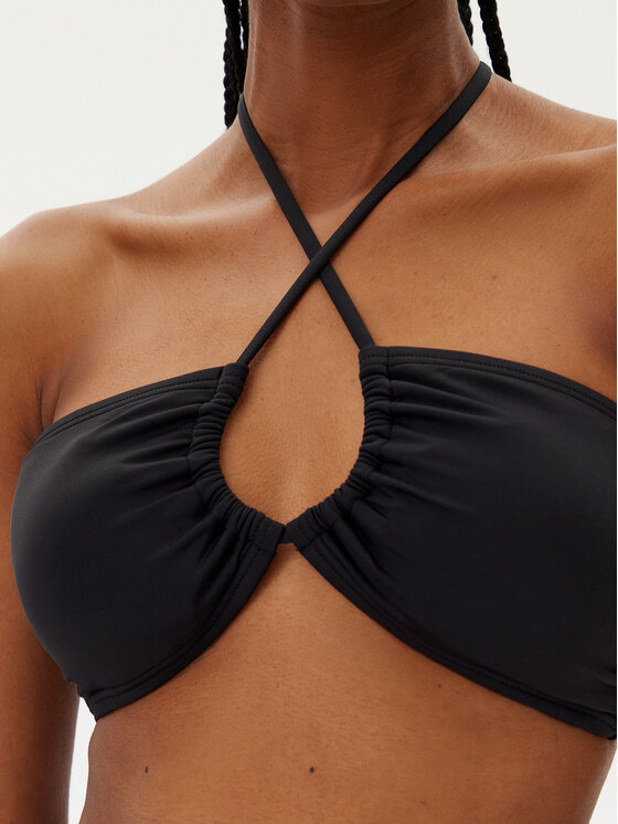 MICHAEL Michael Kors MICHAEL Michael Kors Bikini partea de sus MM7M327 Negru