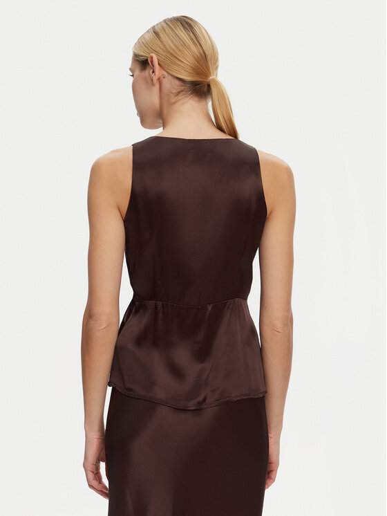 2NDDAY 2NDDAY Bluzka Valenci 2252137287 Brązowy Regular Fit