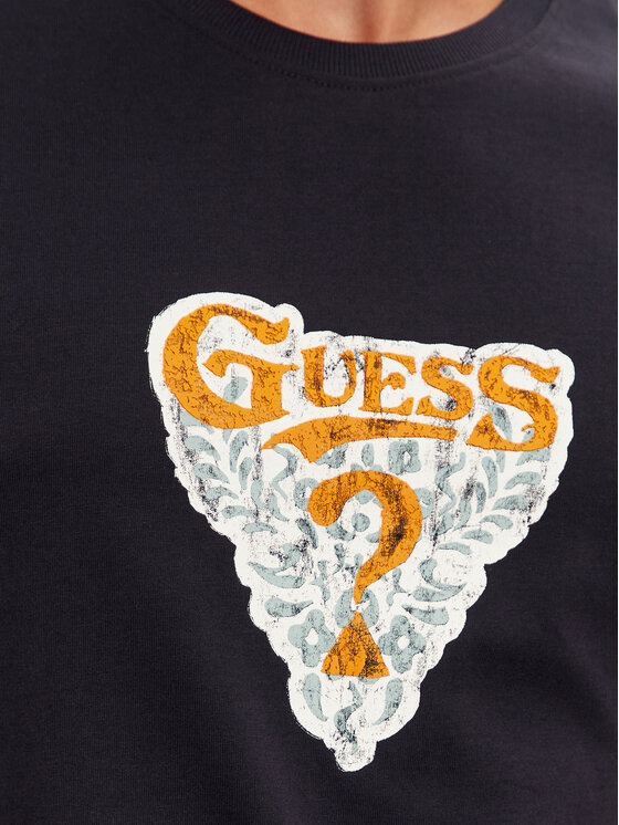 Guess Guess T-Shirt M4BI44 I3Z14 Dunkelblau Slim Fit