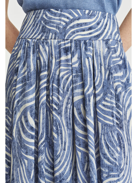 TATUUM TATUUM Spódnica midi FESTINA Kolorowy Flare Fit