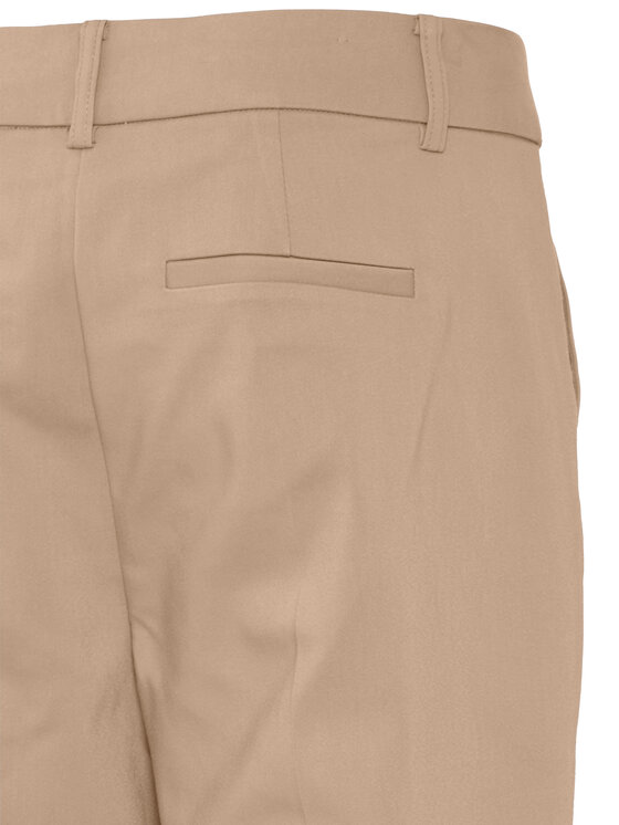 Fransa Fransa Hlače 20611919 Bež Regular Fit