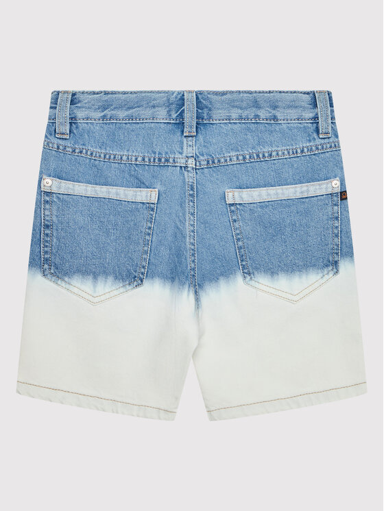 United Colors Of Benetton United Colors Of Benetton Pantaloncini di jeans 4DW2C900J Blu Regular Fit