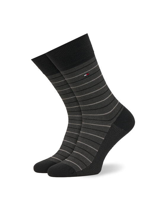 Tommy Hilfiger Tommy Hilfiger Дълги чорапи 701235373 Черен