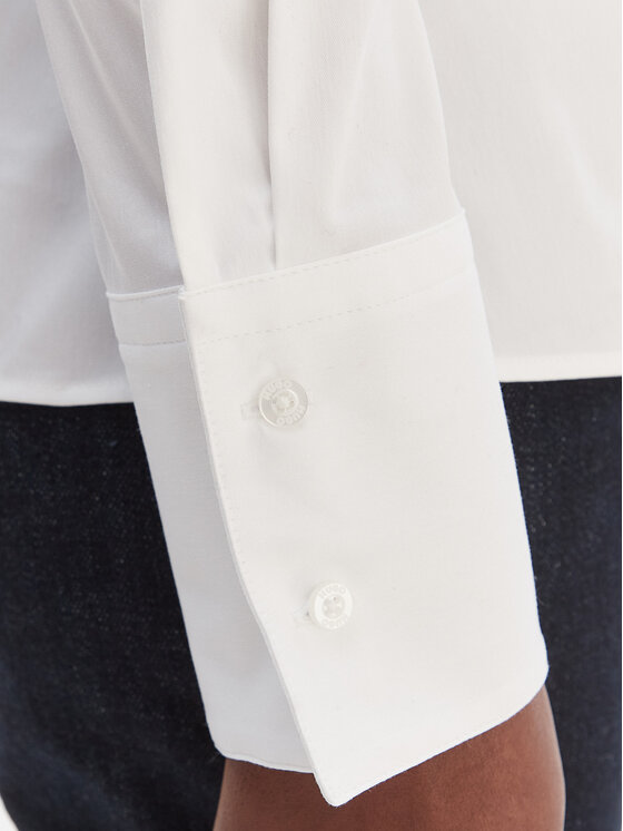 HUGO HUGO Marškiniai 50554568 Balta Slim Fit