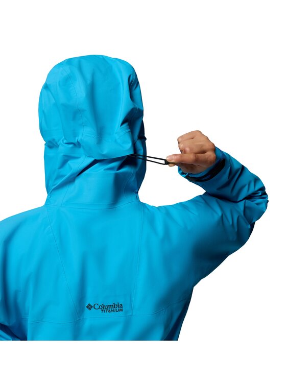 Columbia Columbia Kurtka outdoor 215441 Niebieski Regular Fit