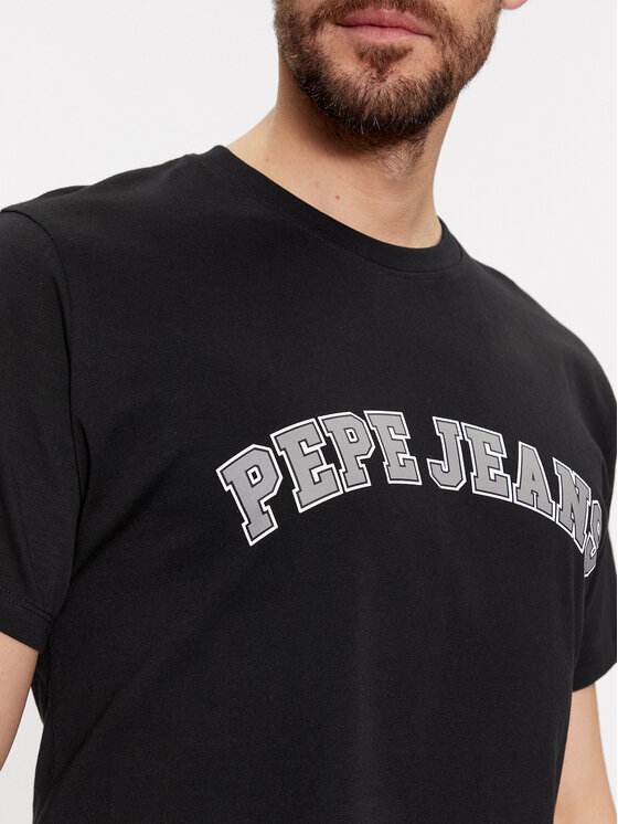 Pepe Jeans Pepe Jeans T-Shirt Clement PM509220 Černá Regular Fit