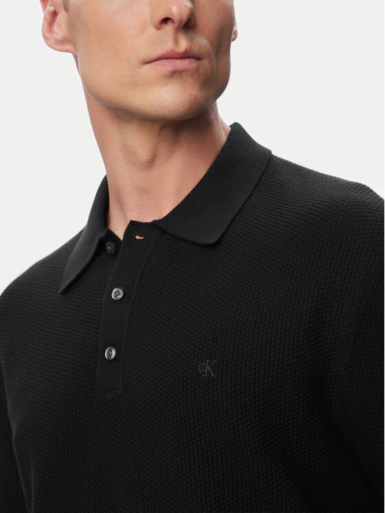 Calvin Klein Calvin Klein Poloshirt LV04LG313G Schwarz Regular Fit