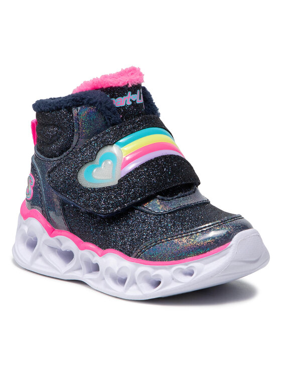 Skechers Skechers Μπότες Brilliant Rainbow 302669N/NVPK Σκούρο μπλε