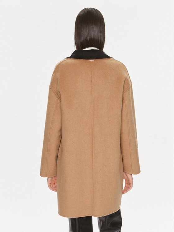 Liu Jo Liu Jo Villane mantel MF3241 T3505 Värviline Relaxed Fit
