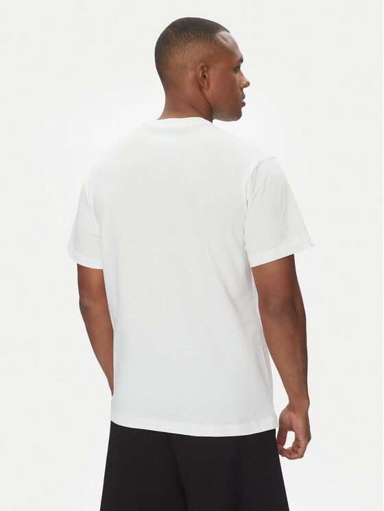 Versace Jeans Couture Versace Jeans Couture Majica 78GAHT08 Bela Regular Fit