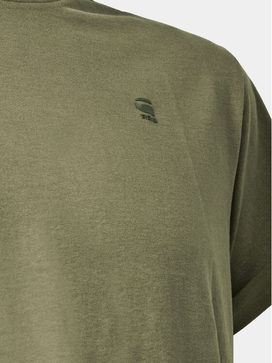 G-Star Raw G-Star Raw T-krekls Lash D16396-B353 Zaļš Regular Fit