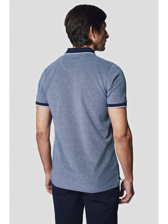 Lancerto Lancerto Polo Brody PO073124000024 Niebieski Regular Fit