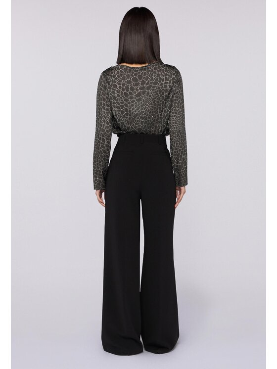 Trussardi Trussardi Pantaloni di tessuto P232A002303N033 Nero Over Fit