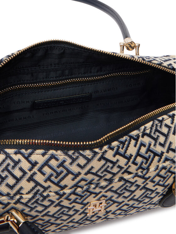 Tommy Hilfiger Tommy Hilfiger Soma Th Grace Shoulder Bag Jacquard AW0AW18752 Zils