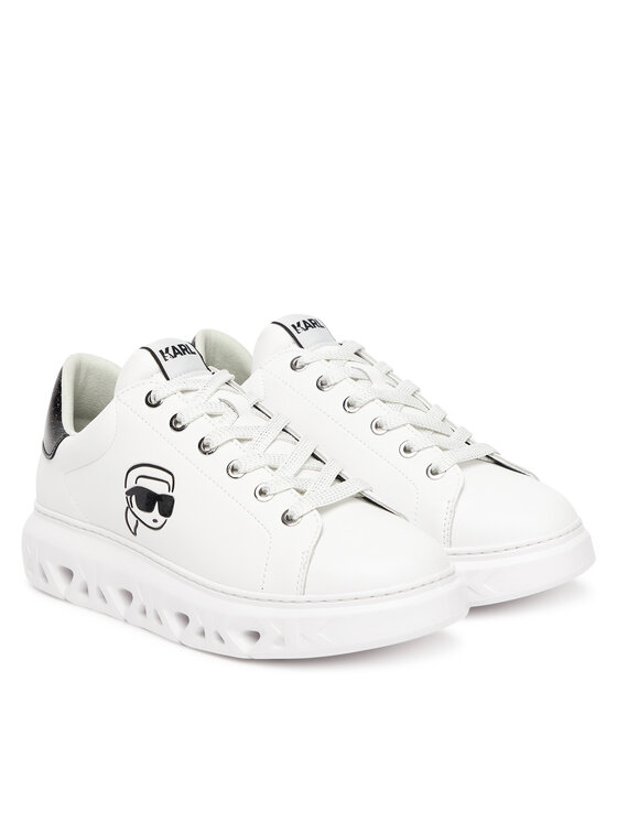 KARL LAGERFELD KARL LAGERFELD Laisvalaikio batai KL64525 Balta
