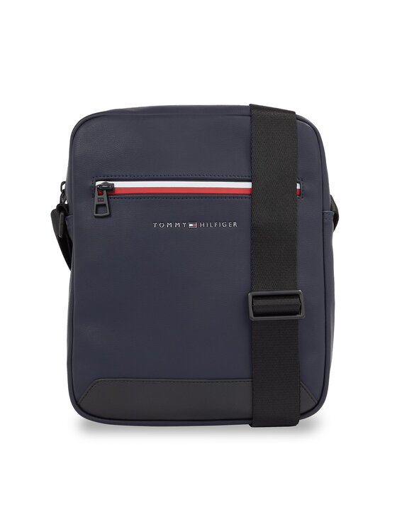 Tommy Hilfiger Tommy Hilfiger Geantă crossover Th Ess Corp Reporter AM0AM12199 Bleumarin