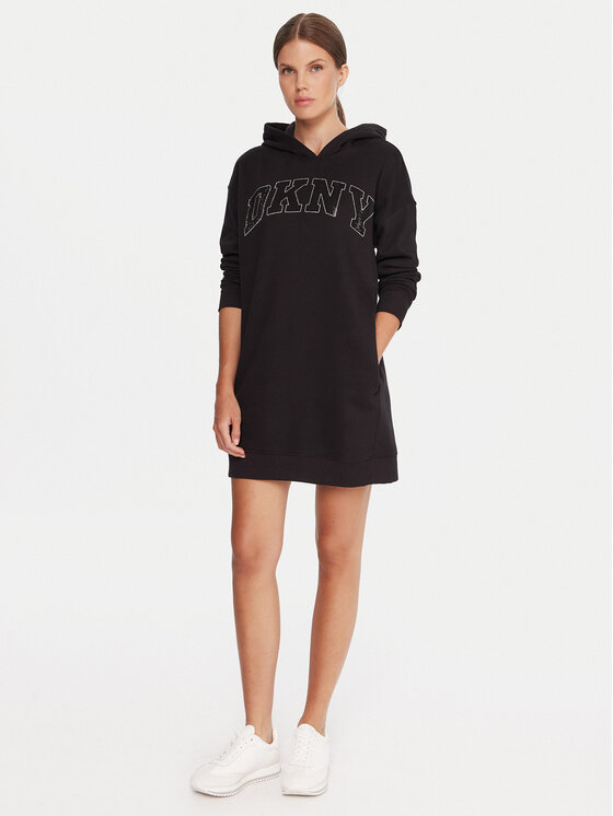 DKNY Sport DKNY Sport Sukienka codzienna DP5D4917 Czarny Regular Fit