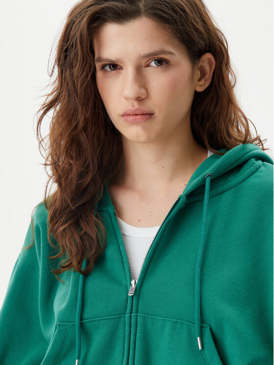 Gap Gap Bluză 714577-06 Verde Relaxed Fit