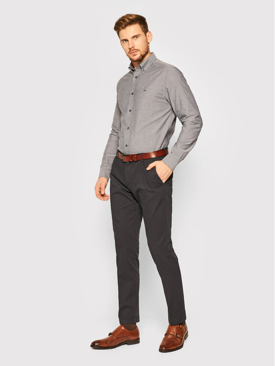 MW0MW14994 Tamsiai mėlyna Regular Fit 
