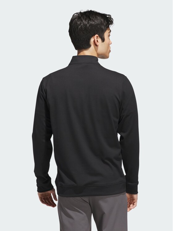 adidas adidas Bluza ULTIMATE365 CLASSIC QUARTER-ZIP Czarny Regular Fit