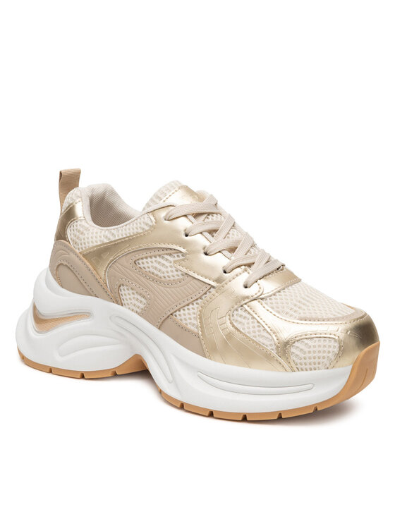 DeeZee DeeZee Sneakersy WSS21540-01 Zlatá