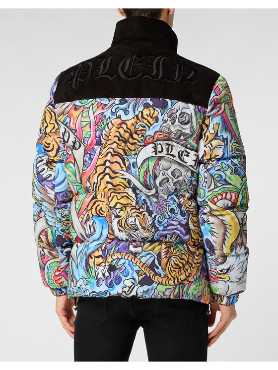 PHILIPP PLEIN PHILIPP PLEIN Giubbotto piumino 14837 Multicolore Regular Fit