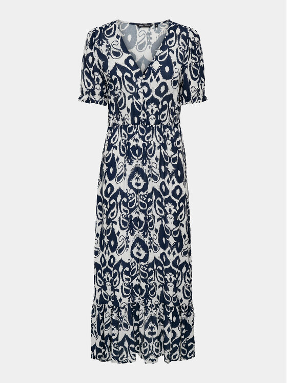ONLY ONLY Sommerkleid Chianti 15270519 Dunkelblau Regular Fit