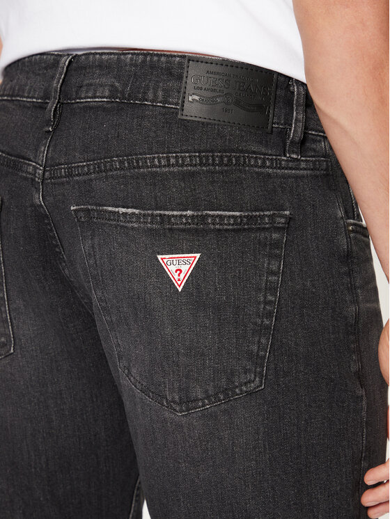 Guess Jeans Guess Jeans Džinsai M5RA1B D5LW1 Pilka Straight Leg