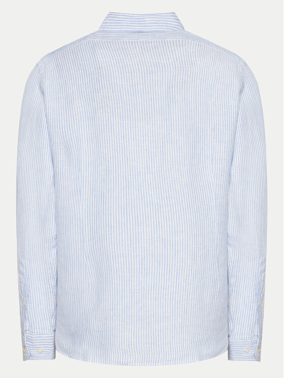 La Martina La Martina Hemd YMC031 TL132 Blau Regular Fit