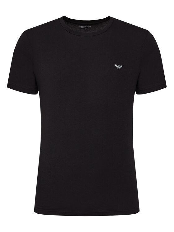 Emporio Armani Underwear Emporio Armani Underwear Set 2 majice EM000391 AF10776 MC005 Crna Regular Fit