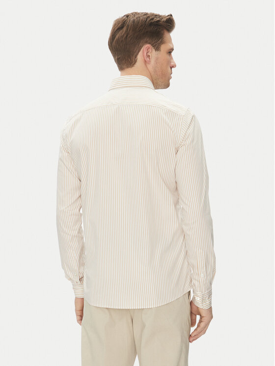 BOSS BOSS Särk H-Roan-Bd-E-C1-243 50520285 Beež Slim Fit