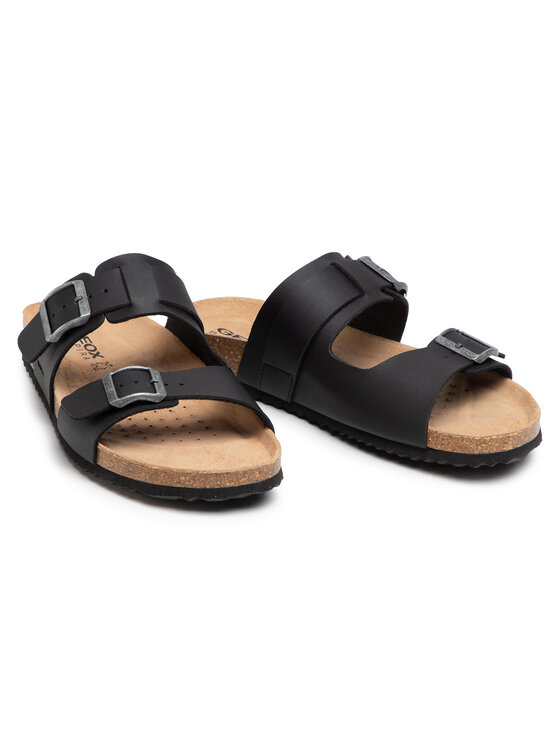 Geox Geox Natikači U Sandal Ghita B U159VB 000EK C9999 Črna