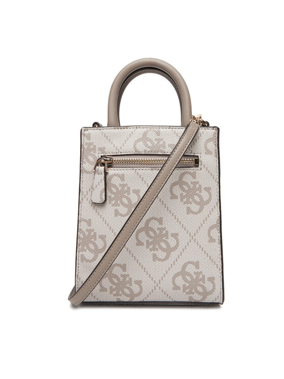 Guess Guess Дамска чанта Erenia Mini HWSO78 38750 Бежов