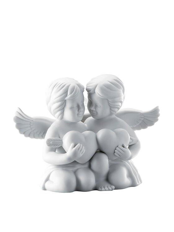 Rosenthal Rosenthal Figurka Para aniołów średnich z sercem Biały