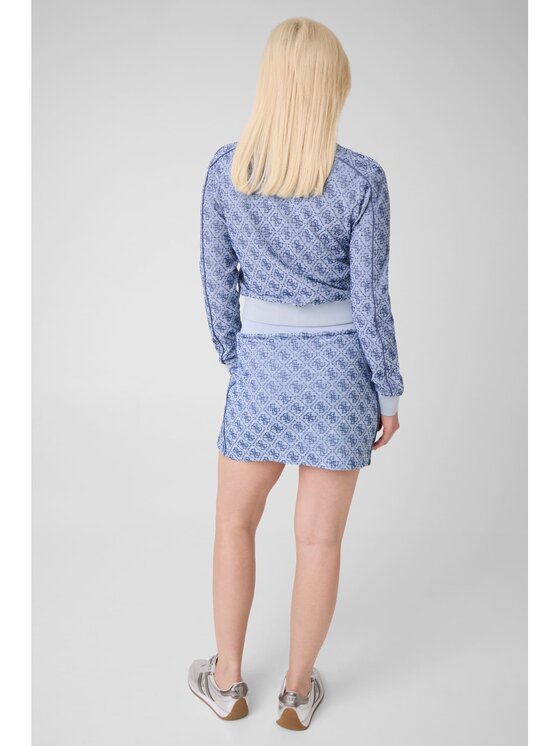 Guess Guess Spódnica mini 182952 Niebieski