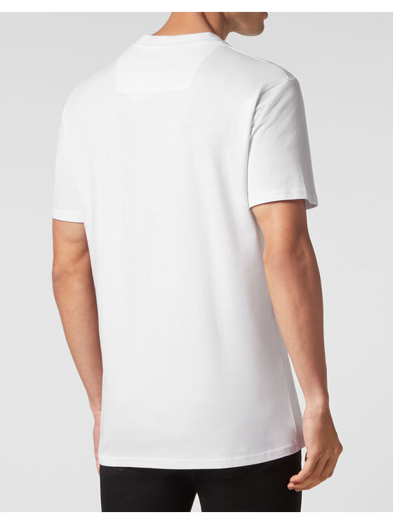 PHILIPP PLEIN PHILIPP PLEIN T-Shirt 881 Biały Regular Fit