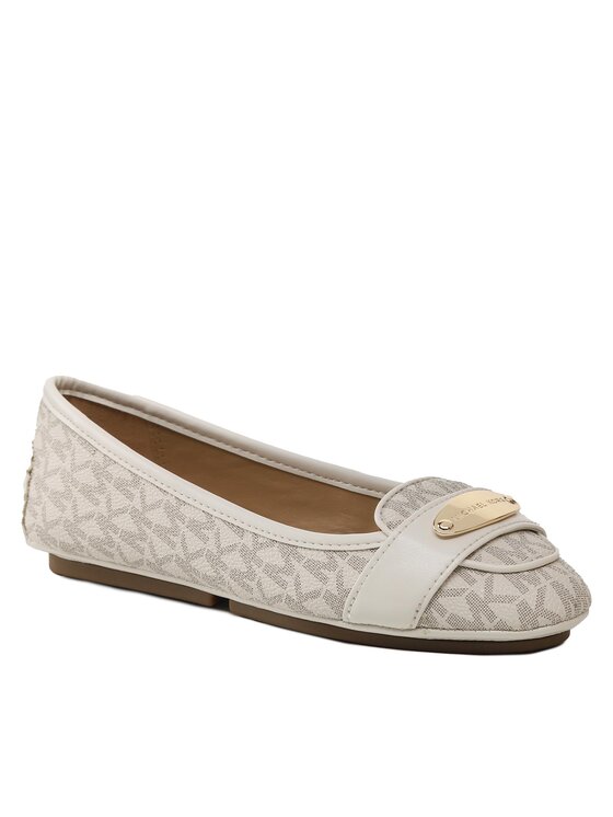 MICHAEL Michael Kors MICHAEL Michael Kors Balerinos Mk Plate Moc 40R3MKFR1B Smėlio