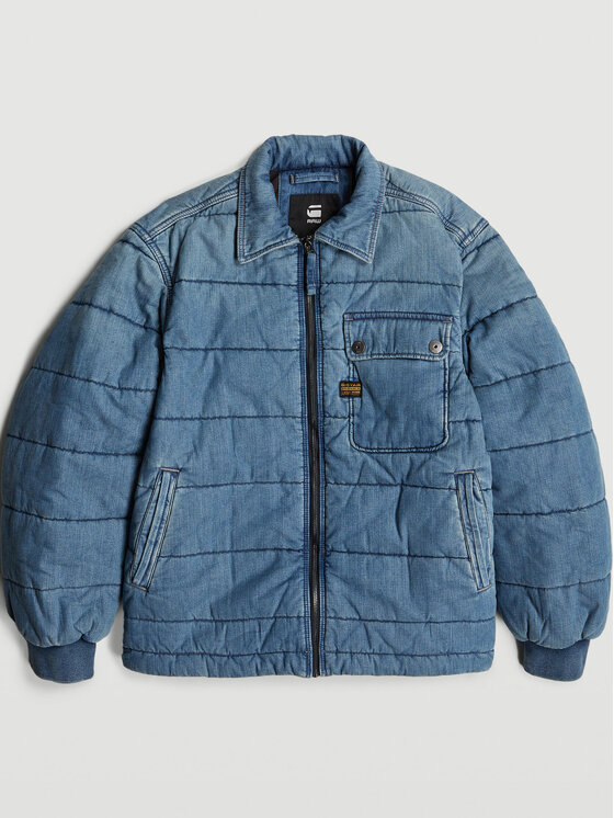 G-Star Raw G-Star Raw Jeansová bunda D25201-D777 Modrá Regular Fit